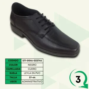ZAPATO ADMINISTRATIVO CABALLERO 9202