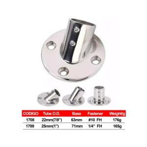 Base de Capota Panama East Circular 45°